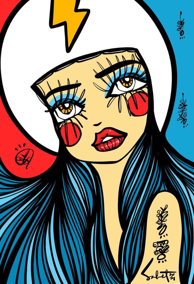 Speed Racer 2026 Sabet 12" x 18" Gallery Canvas