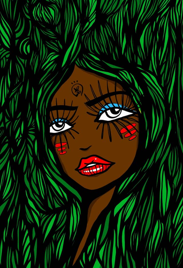 Warrior 2026 Sabet 12" x 18" Giclée