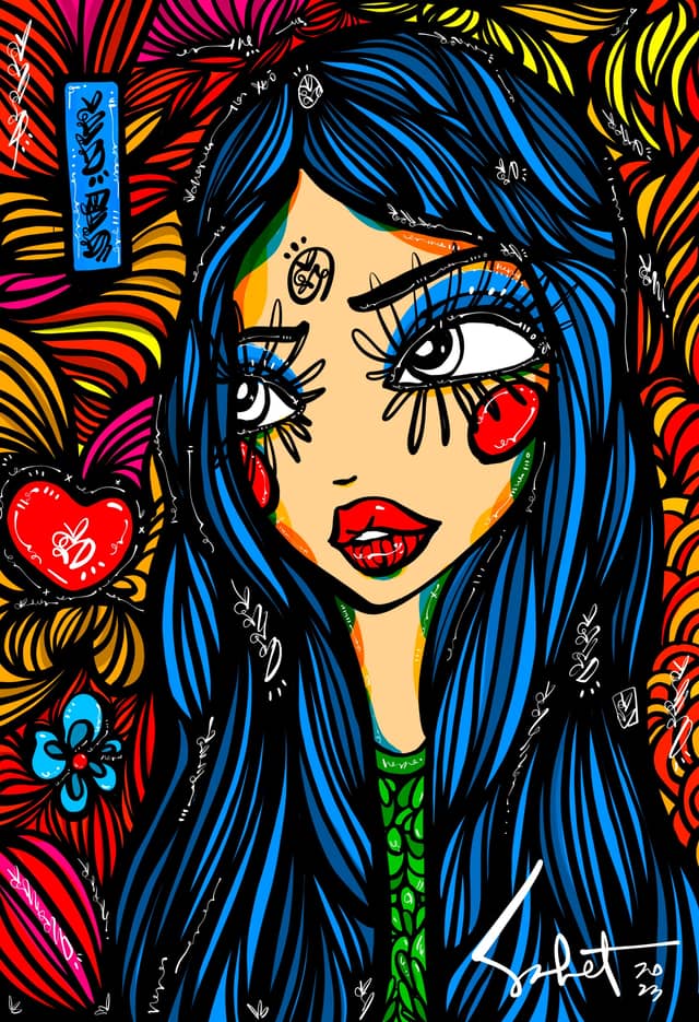 YUME 2026 Sabet 12" x 18" Giclée