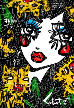 Fuku Tiger 2026 Sabet 12" x 18" Giclée