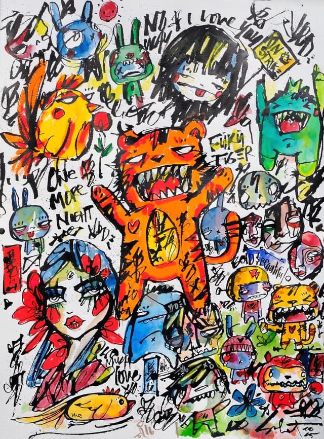 Fuku Way 2026 Sabet 12" x 18" Gallery Canvas