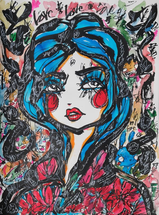 I'm In Love 2026 Sabet 12" x 18" Giclée