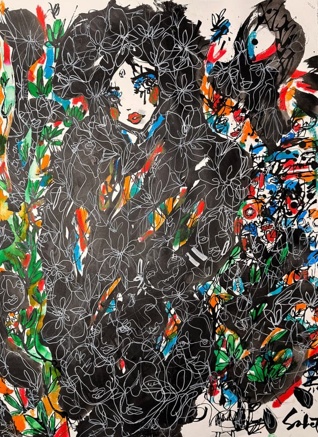Oasis 2026 Sabet 12" x 18" Giclée