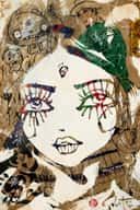 Kasa to Neko 2026 Sabet 12" x 18" Giclée