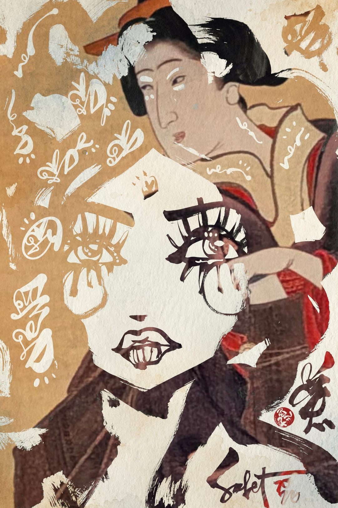 Shimada Crown 2026 Sabet 12" x 18" Giclée