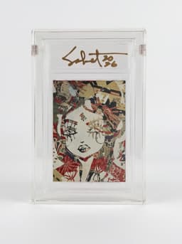 Crimson Kimono Ukiyo — the card as it was printed
