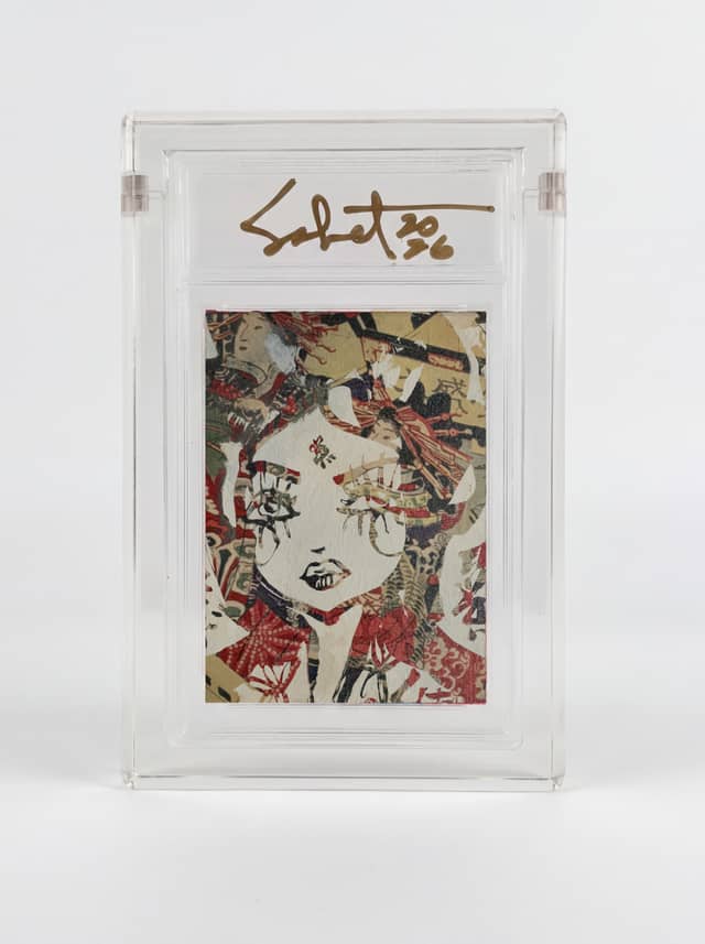 Crimson Kimono Ukiyo — the card as it was printed