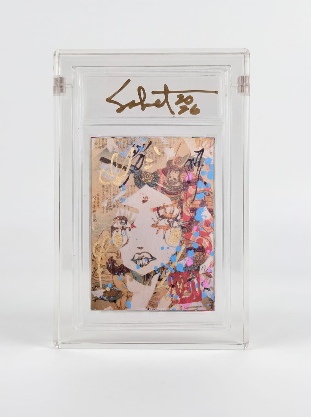 Gunbai Commander 2026 Sabet Mini Original, in its acrylic case
