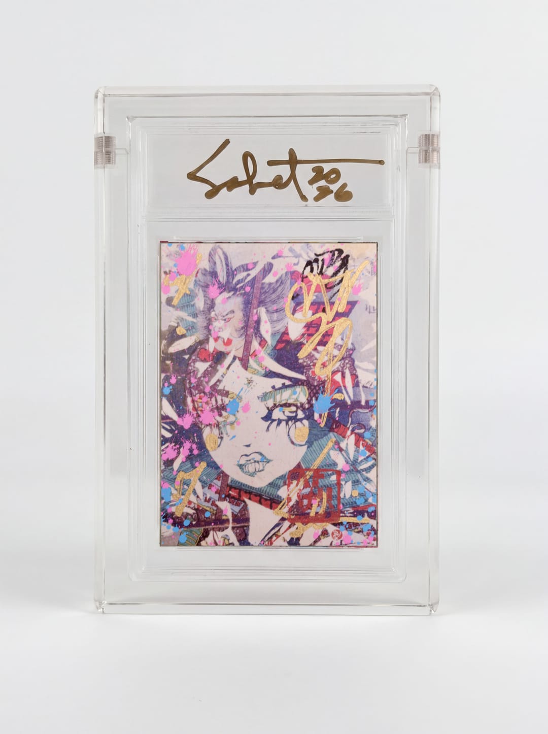 Kabuki Yoroi 2026 Sabet Mini Original, in its acrylic case
