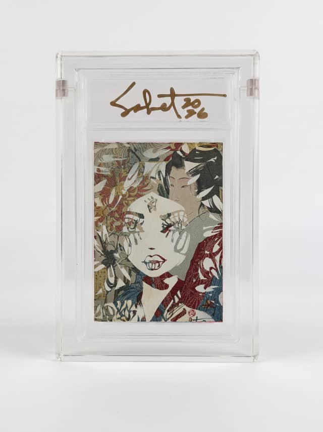 Kiku no Bijin — the card as it was printed