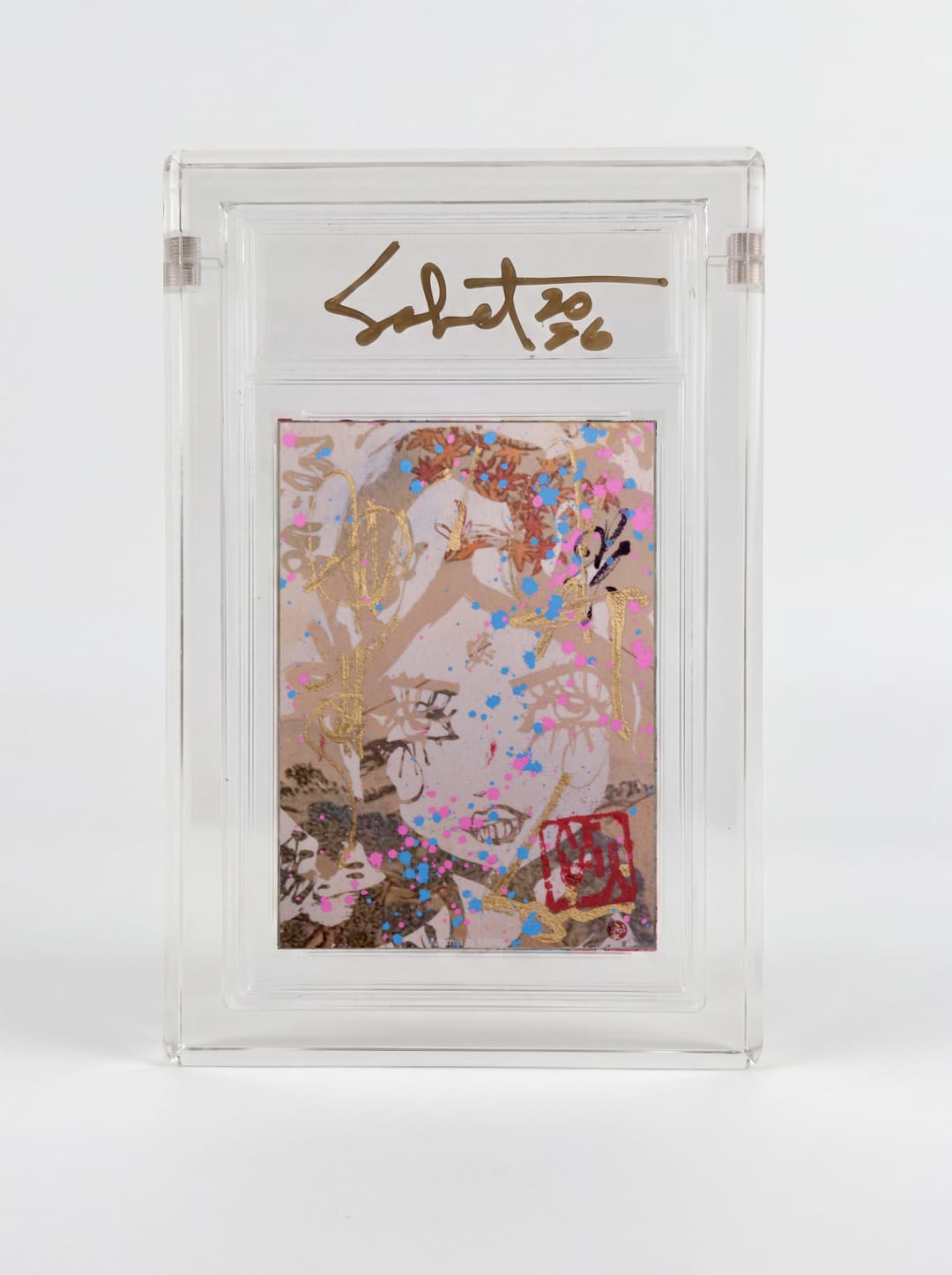 Momiji to Matsu 2026 Sabet Mini Original, in its acrylic case