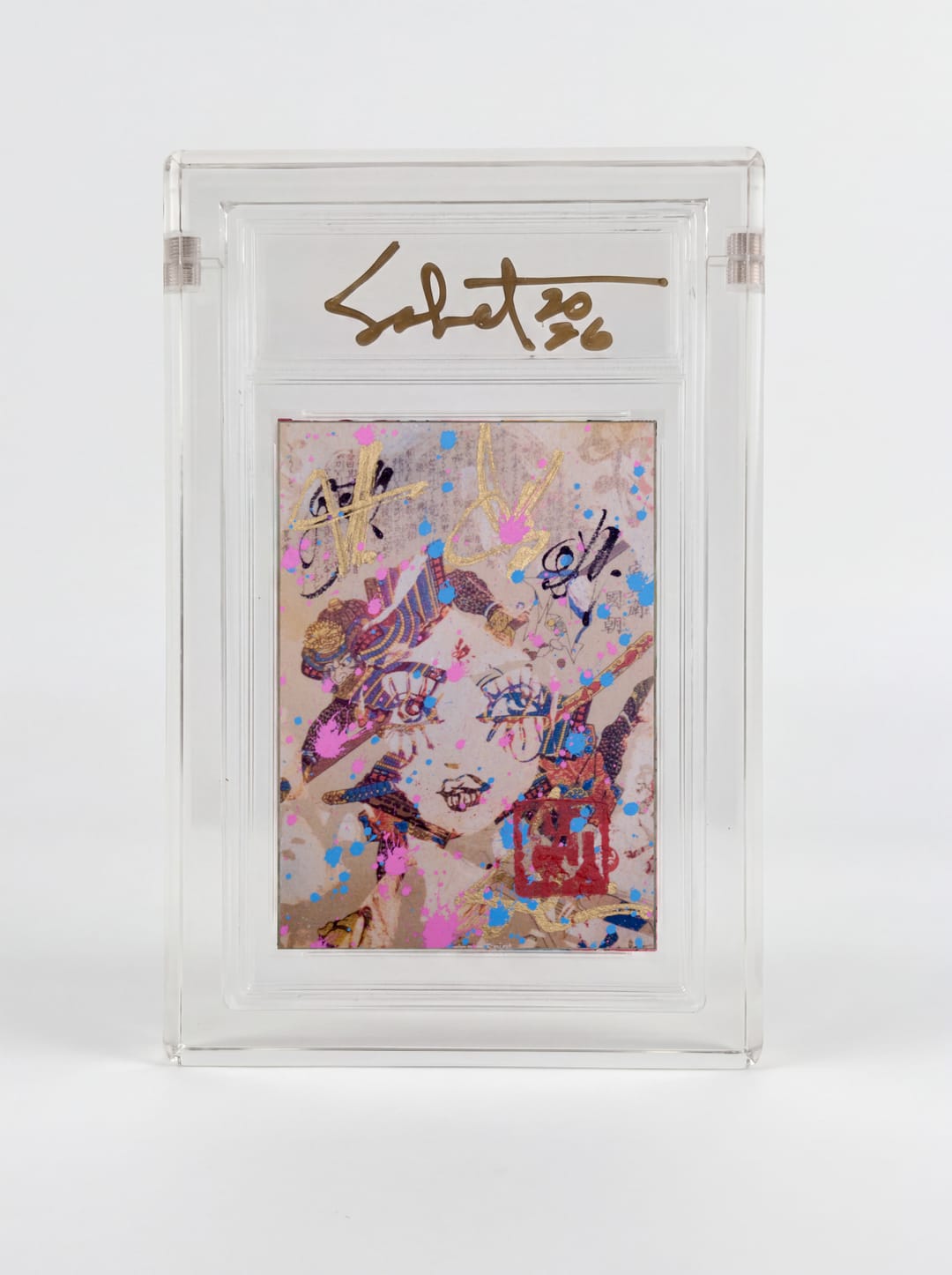 Naginata Spirit 2026 Sabet Mini Original, in its acrylic case