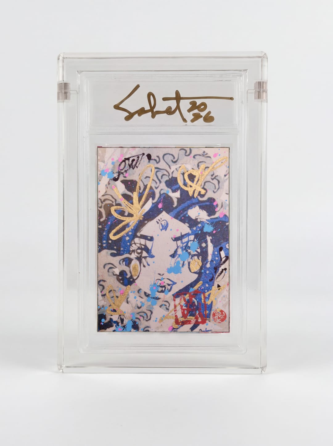 Nami no Musume 2026 Sabet Mini Original, in its acrylic case