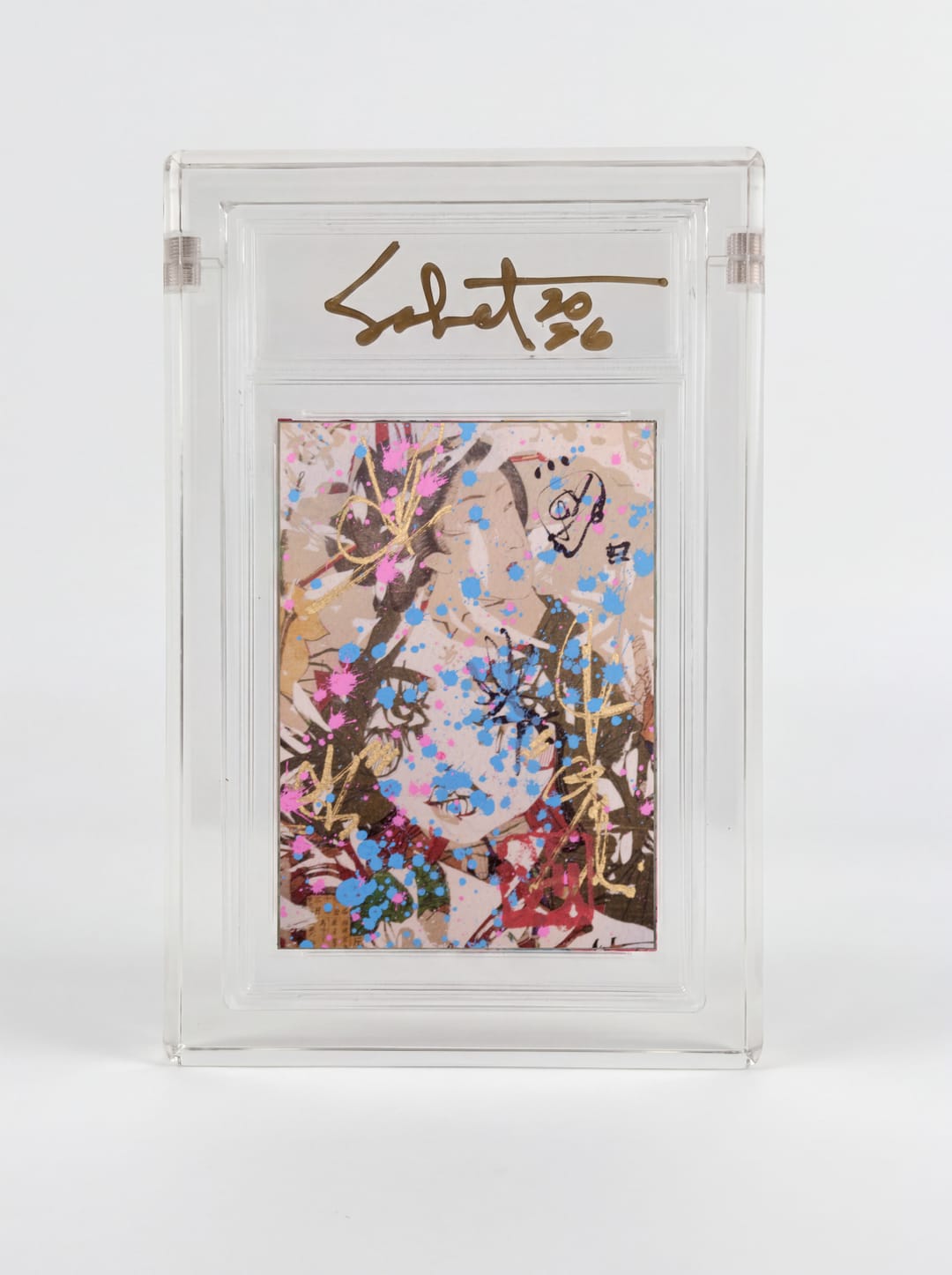 Sakura Shadow 2026 Sabet Mini Original, in its acrylic case