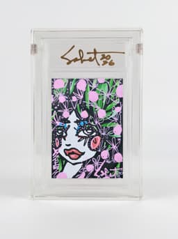 Pink Polka Love 2026 Sabet Mini Original, sealed and slabbed